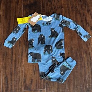 NWT Angel Dear bear pjs